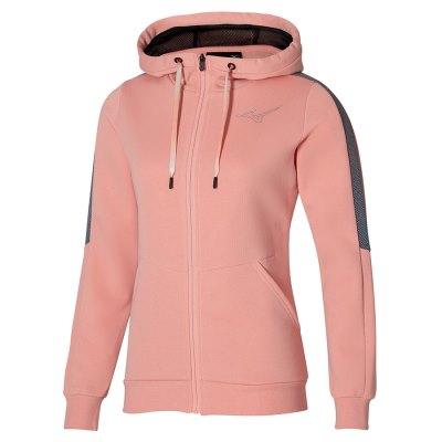Cazadoras Mizuno Release Sweat Mujer Coral Claro - Chile M390OKEXAH